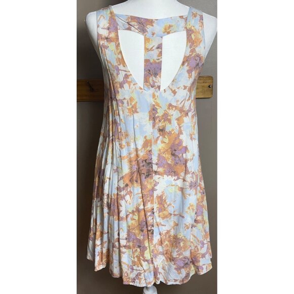 Altar'd State Dress Swing Trapeze Rayon Boho Hippie Grunge Skater Comfy Women S - Picture 2 of 6